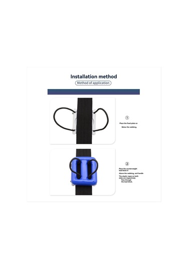 Gatherco Tüplü Dalış Ağırlık Sabitleme Plakası Bcd Kayış Montaj Plakası Dalış Ağırlık Alt Plakası Dalış Aksesuarları C