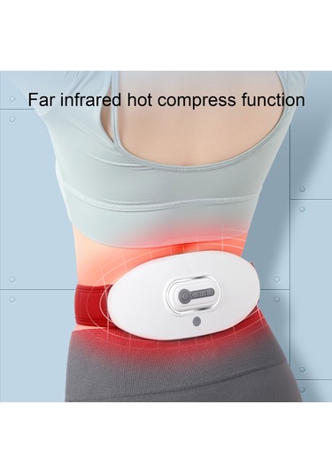 Maiyame Ems Bel Ve Karın Masaj Cihazı, Bölgesel Masaj, 5 Mod, Kırmızı Işık, 5 Saniye Isıtma, Lomber Ağrı Alıcı, Usb Ve Uzaktan Kumandalı Çok Renkli