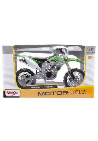 Kawasaki Kx 450f Model Motosiklet 1 18 Ölçekli