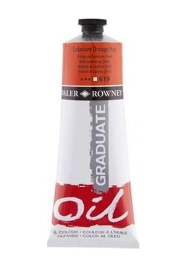 Daler Rowney Graduate Yağlı Boya 200 Ml 619 Cadmium Orange  Hue