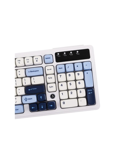 Af-98 Kablolu Mekanik Hisli Oyuncu Klavye - Kahverengi Switch Hissiyatlı