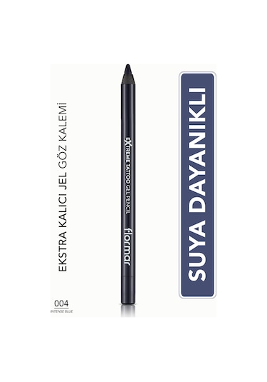 Flormar Extreme Tattoo Akmayan Kajal Göz Kalemi 004 Intense Blue