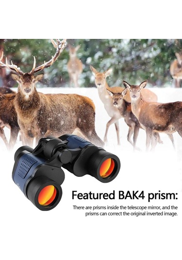 60x60 Su Geçirmez Gece Görüşlü Profesyonel Dürbün