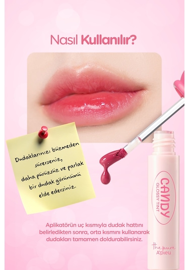 Missha Tint A'pıeu The Pure Candy Tint 02 Strawberry