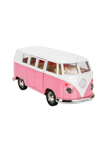 1:32 Rmz City Pembe Serisi Die Cast Model Araba - Volkswagen T1 Transporter