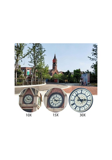 Yetişkinler İçin Küçük Zoom Monoküler Teleskoplar Yüksek Güçlü, Kompakt Zoom Monoküler Teleskop, Akıllı Telefon Adaptörü İçin, Tripodlu El Teleskopu