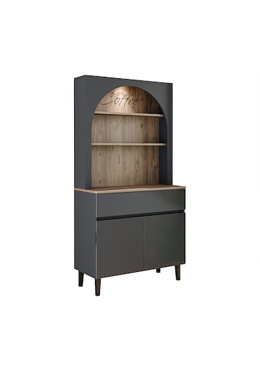Venedik Kahve Köşesi, Çok Amaçlı, 2 Kapaklı 1 Çekmeceli Dolap