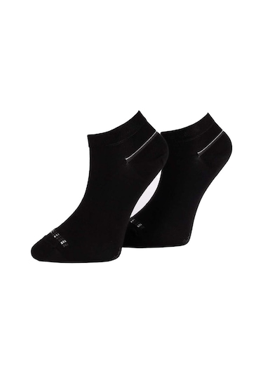 Jiber Erkek Modal Patik Likralı Çorap 6104/6106 - 6 Adet Siyah