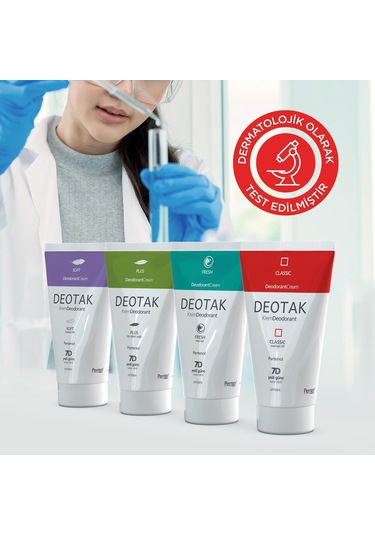 Deotak Mentol Ferahlığı 7 Güne Kadar Etkili Krem Deodorant 35 ML