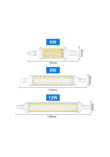 Beyaz R7s Led 78mm 118mm 135mm Ampul 6w 9w 12w Smd 2835 Lampada Led Lamba 220v Mısır Işığı Enerji Tasarrufu Halojen Işık Değiştirin 9w 220v J118 9w Beyaz R7s Led 78mm 118mm 135mm Ampul 6w 9w 12w Smd 2835 Lampada Led Lamba 220v Mısır Işığı Enerji Tasarrufu Halojen Işık Değiştirin 9w 220v J118 9w