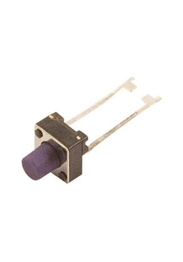 6X6X7Mm 2 Pinli Uzun Bacaklı Mor Tact Switch