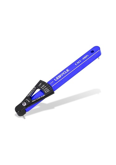 Bisiklet Zinciri Aşınma Ölçer - Dağ Ve Yol Bisikletleri İçin Genişletme Tespit Aracı - Mavi Alüminyum Çok Renkli Çok Renkli