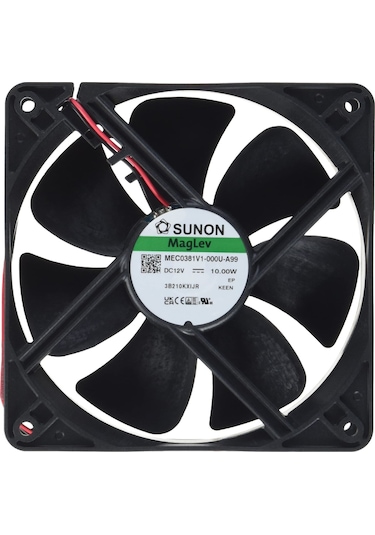 Sunon Mec0381v1-000u-a99 ,120x38mm 12vdc 138-cfm 2-kablo Fan