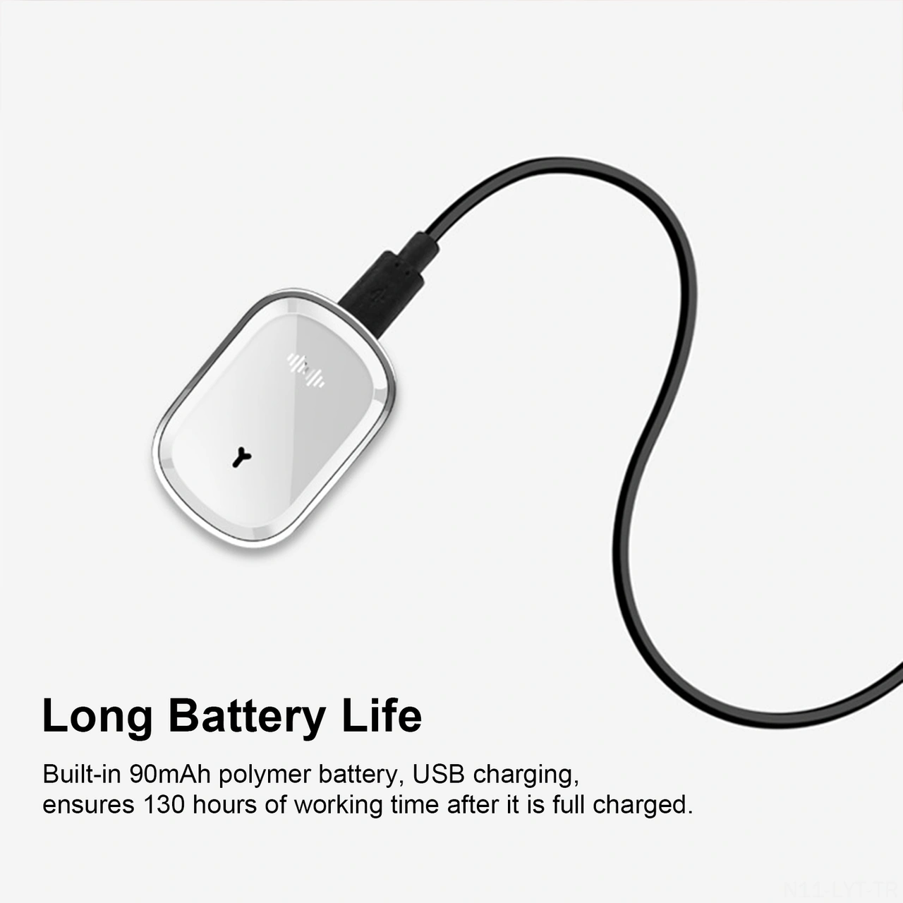 Youtek M1 Beyaz Bileklik Tipi Ultrasonik Sinek Kovucu - Kimyasal Yok, Çocuklar İçin Güvenli, Taşınabilir, Pil İçeren, Sayısal Göstergesi Yok