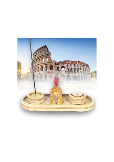 Antik Roma Hector Çubuk Tütsülük Ve Tealight