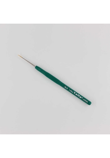 Abarta Tulip Silikon Elastik Saplı Dantel Tığ No:6 & 1.40mm Yeşil No 6 - 1,4 Mm