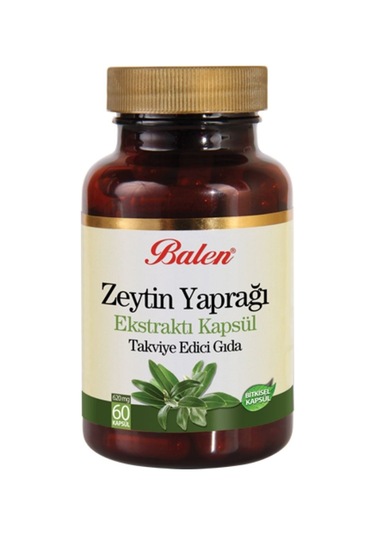 Balen Zeytin Yaprağı Ekstraktı Kapsül 620 MG 60 Kapsül