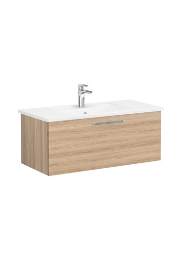 VitrA Root Lavabo Dolabı 100 Cm Doğal Meşe 68245 Çok Renkli