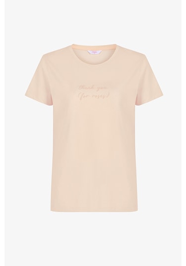 Penti Pembe Roses Pamuklu Kapri Pijama Takımı