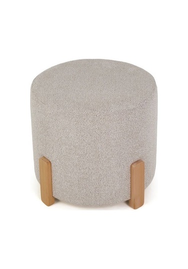 Just Home Puffy Puf - Gri - 44x50x50 Cm Gri