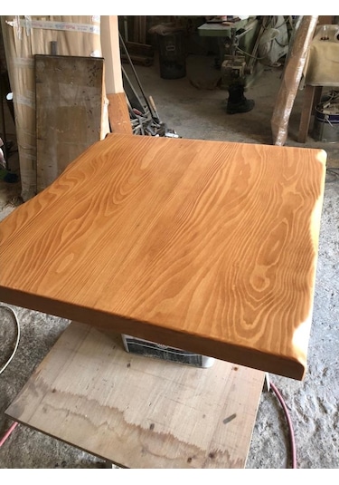 Bintaşmobilya Kütük Cafe Masa Üstü Tablası 60X60.Cm