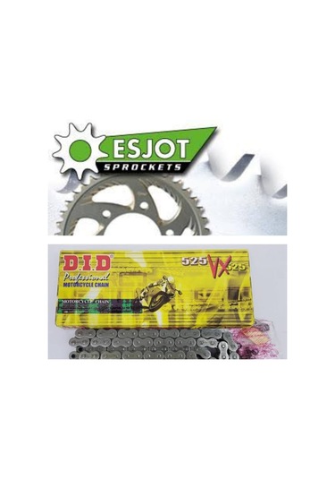 Triumph 1200 Bonneville T120 16-20 Did Zincir & Esjot Dişli Seti