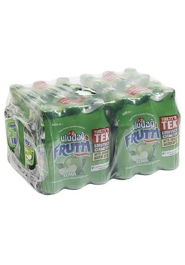 Uludağ Frutti Elma Aromalı Maden Suyu 200 Ml X 24 Adet