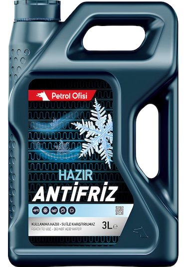 Petrol Ofisi Hazır Antifriz -40 Derecec / 3 Litre
