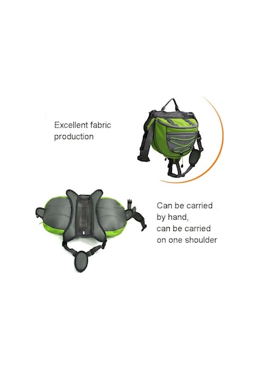 Sones Sırt Çantasının Dışındaki Köpekler İçin Kendinden Taşınabilir Sırt Çantası Nefes Alabilir Örgü Pet Çanta