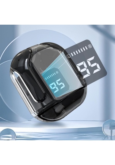 Queed Şeffaf Uzay Kapsülü Bluetooth 5.3 Kulaklık