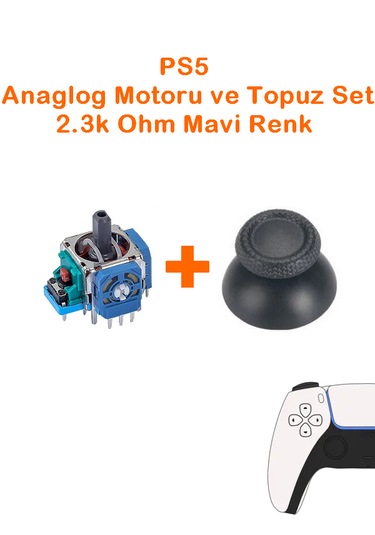Ps5 Analog Motoru Ve Başlık Topuz Set