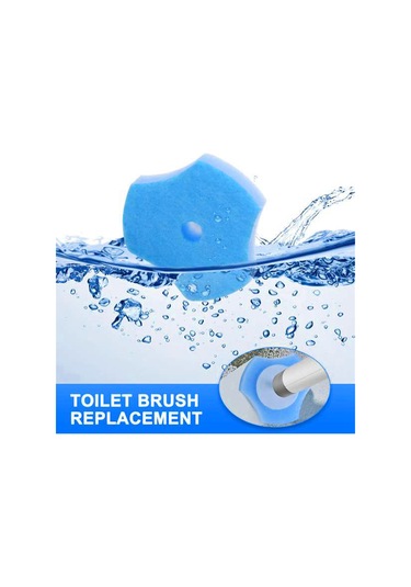 Tek Kullanımlık Tuvalet Sifonlu Yedek Fırça Sifonlu Yedekler-50 Yedek Çok Renkli