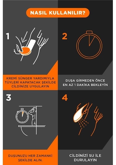 Veet Men Erkekler için Duşta Tüy Dökücü Krem 150 ML