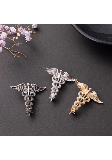 Gümüş Melek Kanatları Broş Moda Retro Erkekler Rozeti Yaka Pin Yüksek Kaliteli Alaşım Yılan Broş Giyim Aksesuarları Hediyeler Gümüş