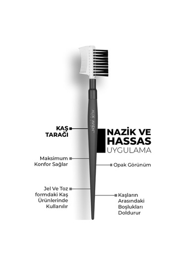 Alix Avien Kaş Tarağı Eyebrow Comb