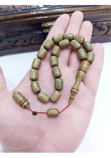 Ahmet Özdemir Usta Eseri Yeşil Pelesenk Maskot Tesbih... Ölçü: 9 X 13 Yeşil