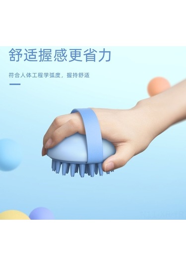 Fortunelane Yumuşak Tüylü Banyo Fırçası - Bebek/evcil Hayvan İçin Güvenli Duş & Saç Yıkama Aleti, Masaj İçin Işık Pembe Diğer