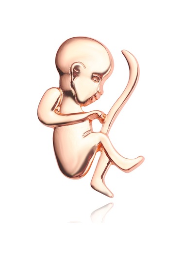 Bebek Desenli Medikal Broş P0593 Çok Renkli