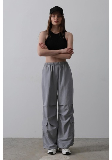 Ge Ticaret Paraşüt Cargo Pantolon - Antrasit Antrasit