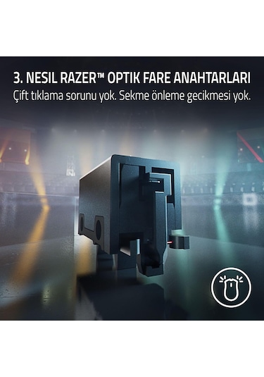 Razer Deathadder V3 Pro + Razer Hyperpolling Kablosuz Adaptör - U