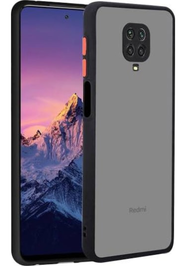 Xiaomi Redmi Note 9 Pro Kilif Lens Korumali Mat Silikon Kapak 435226138
