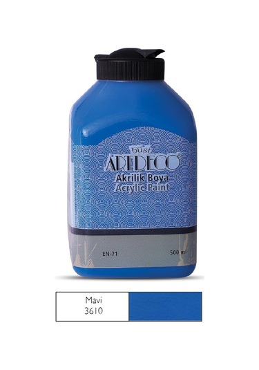 Artdeco Akrilik Boya 500 ML Renk Seçenekli
