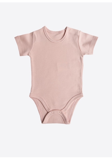 Kitikate Organik Happy Koala 3'lü Kısa Kol Body Pembe Pembe
