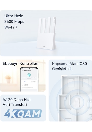 Huawei BE3 Wi-fi 7 Router BE3600 Mbps Router
