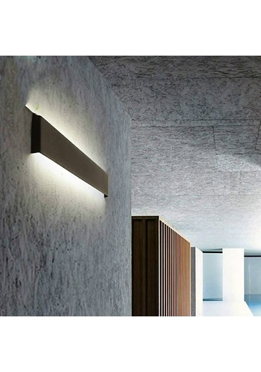 Rogfer Modern Minimalist Oturma Odası Koridor Merdivenler Aplik Led Duvar Lambası Yaratıcı Dekorasyon Aydınlatma, Abajur Renk: Siyah-15cm 6w Sıcak Beyaz Beyaz