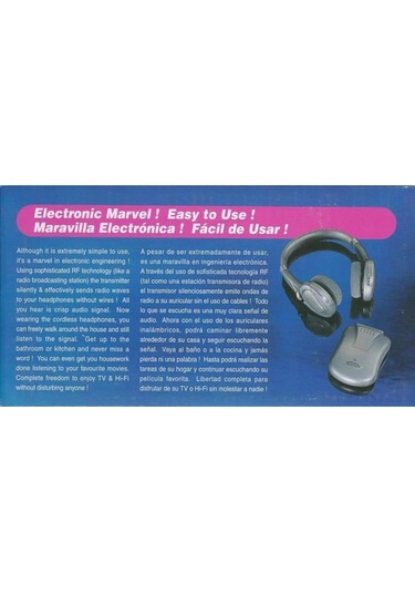 Porta Sound 2000 Kablosuz Kulaklık Ses Dinleme Cihazı