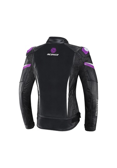 Jk153w Purple 4 Mevsim Kadın Deri Mont