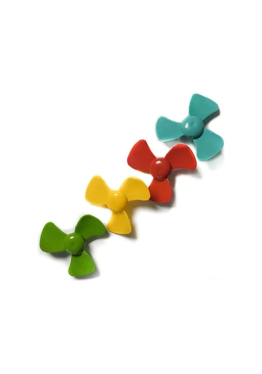 50mm 3 Kanat Oyuncak Pervane Rüzgar Gülü Su Botu Rc Dıy Motor Propeller