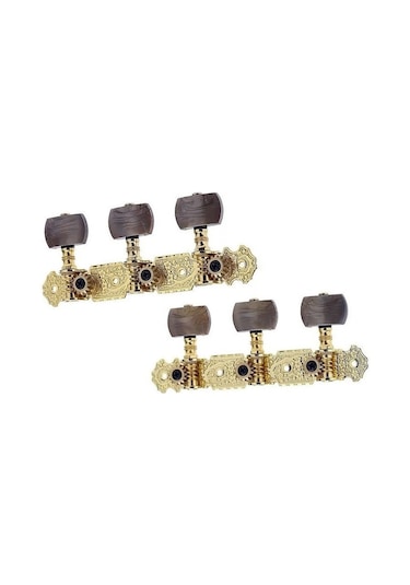 Alice Aos-020B4P Klasik Gitar Burgu Seti-3+3 Lü Set
