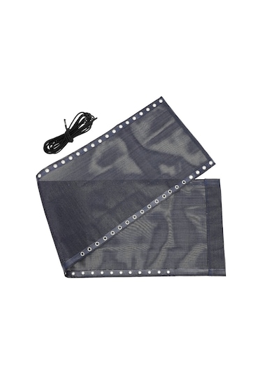 Bloomnest Kamp Açık Hava Sandalyeleri Koltuk Değiştirme Tuval, Plaj Kumaşı, Katlanır Şezlong Aksesuar, Tamir Yedek, Siyah Siyah